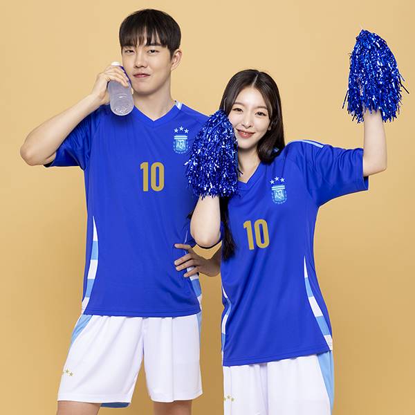 아르헨티나반티 어웨이 축구반티 축구복 유니폼반티 F4420[4XL 빅사이즈 가능]