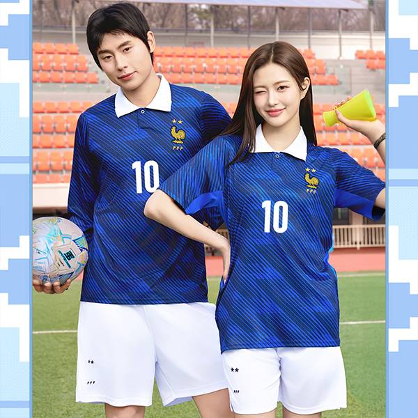 프랑스반티 홈 축구반티 축구복 유니폼반티 F6371[4XL 빅사이즈 가능]