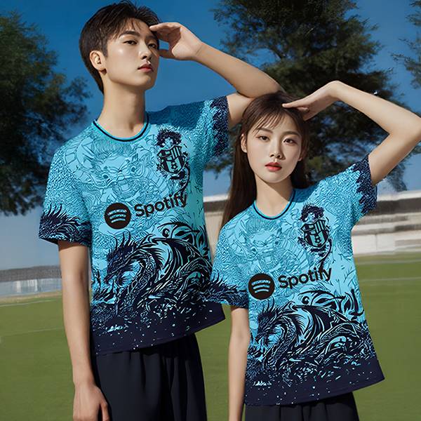 바르셀로나반티 저지 축구반티 축구복 유니폼반티 M4100[4XL 빅사이즈 가능]